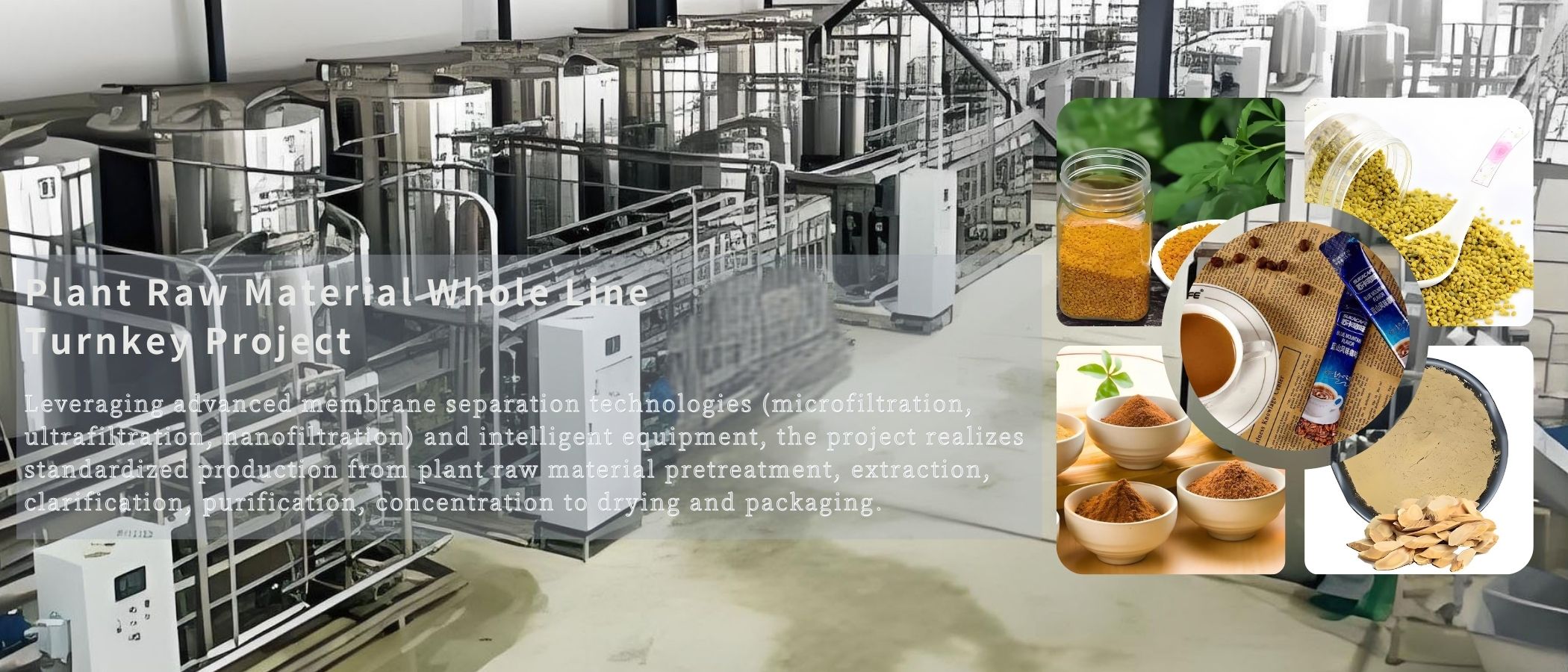 Instant Tea Powder Membrane Filtration, Concentration And Equipment