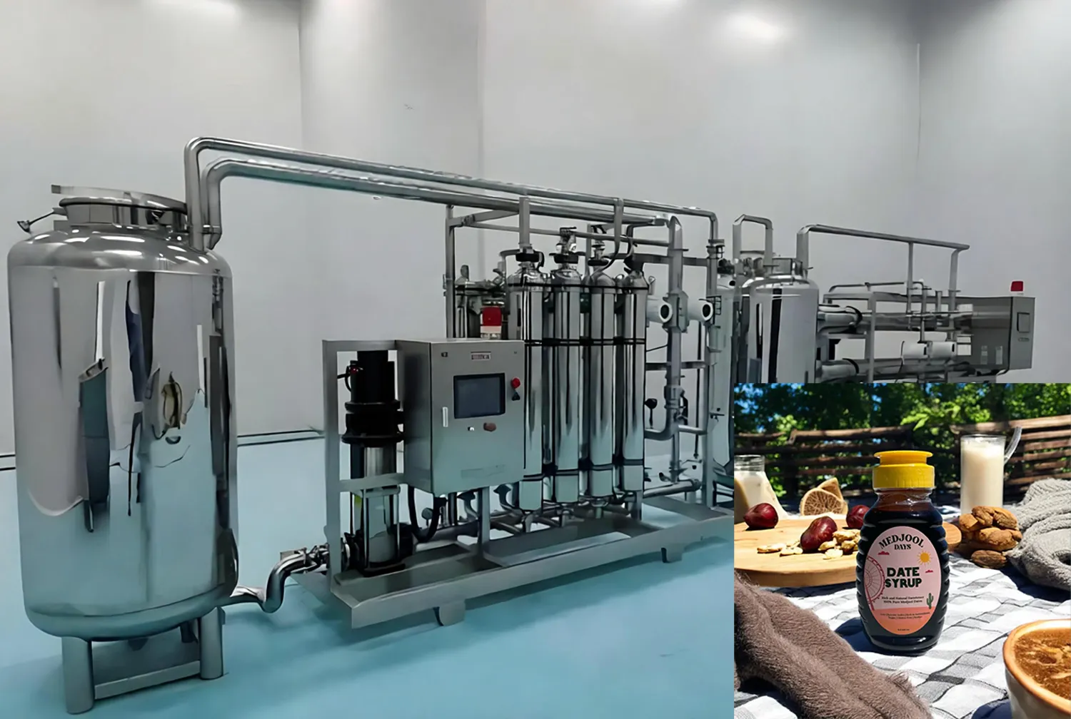 Membrane Separation Equipment in Date Syrup Production Process