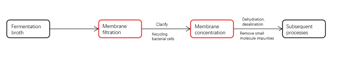 Biological Fermentation Broth Production Process Flow Chart Biological Fermentation Broth Production Process Flow Chart