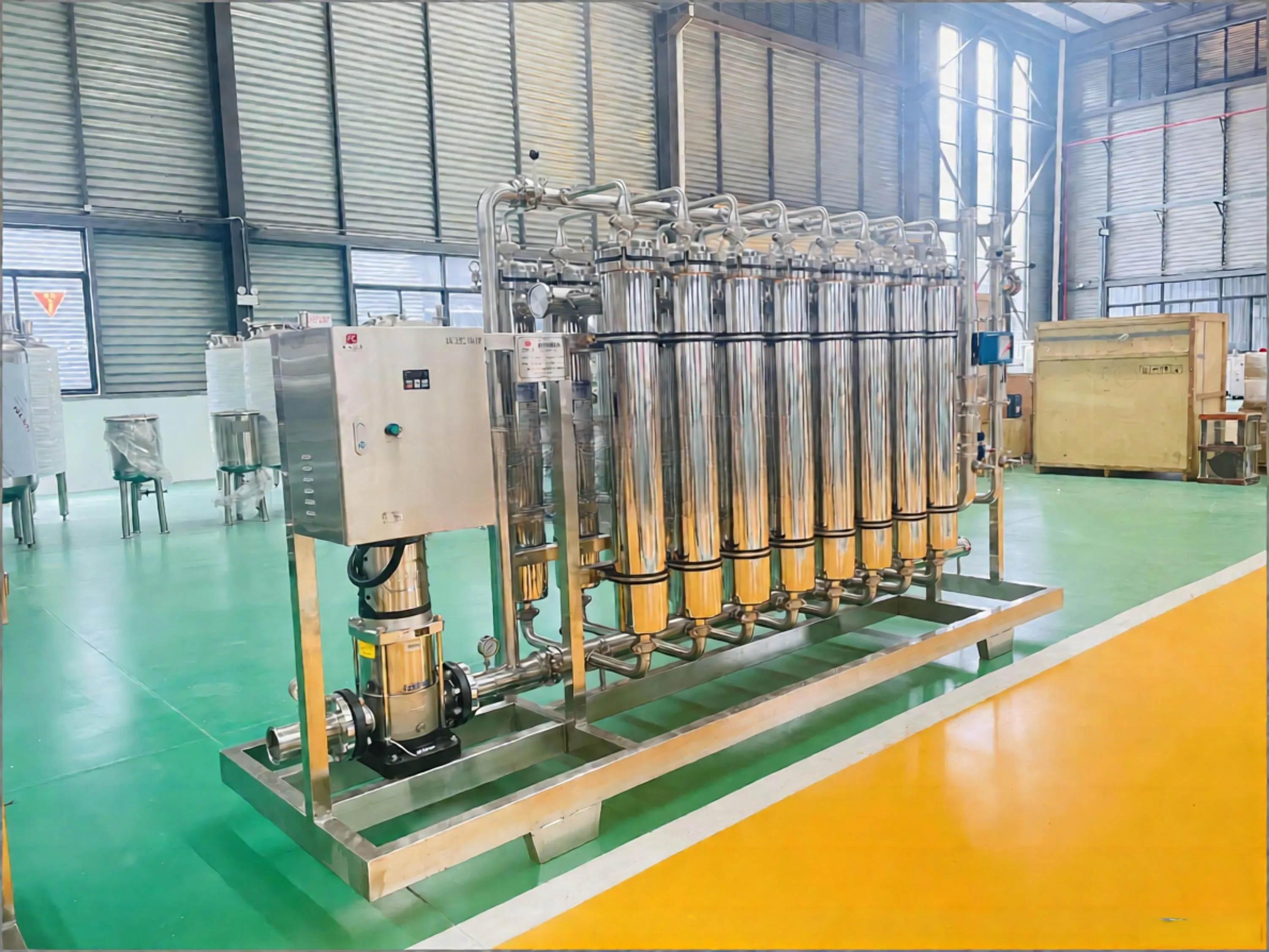 High Fructose Corn Syrup Ceramic Membrane Separation & Purification Equipment
