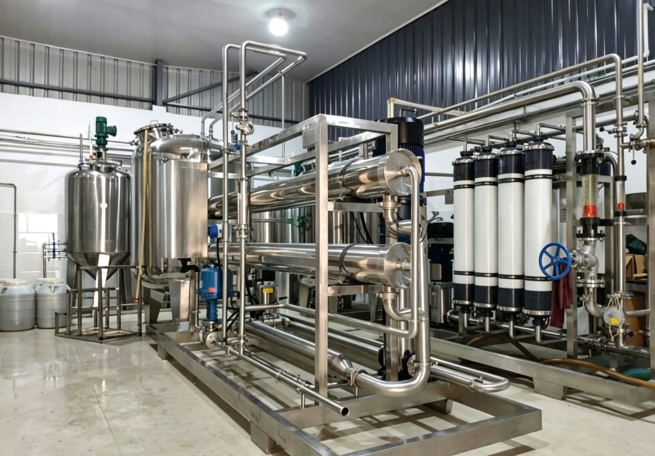 Pharmaceutical membrane separation system for veterinary drugs and Chinese patent medicines