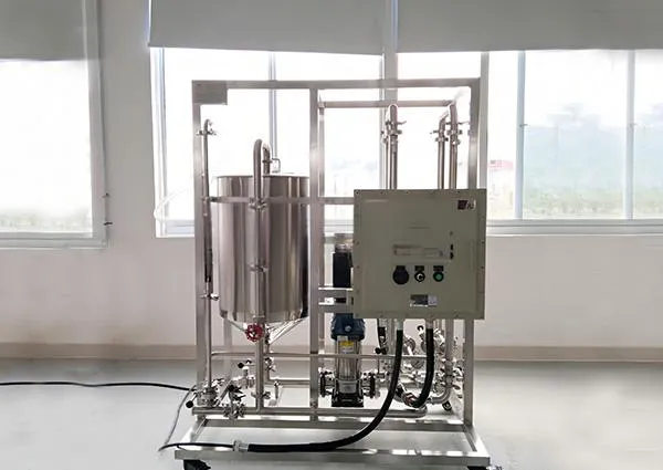 Inorganic Ceramic Membrane System for Nano Powder Washing & Purification